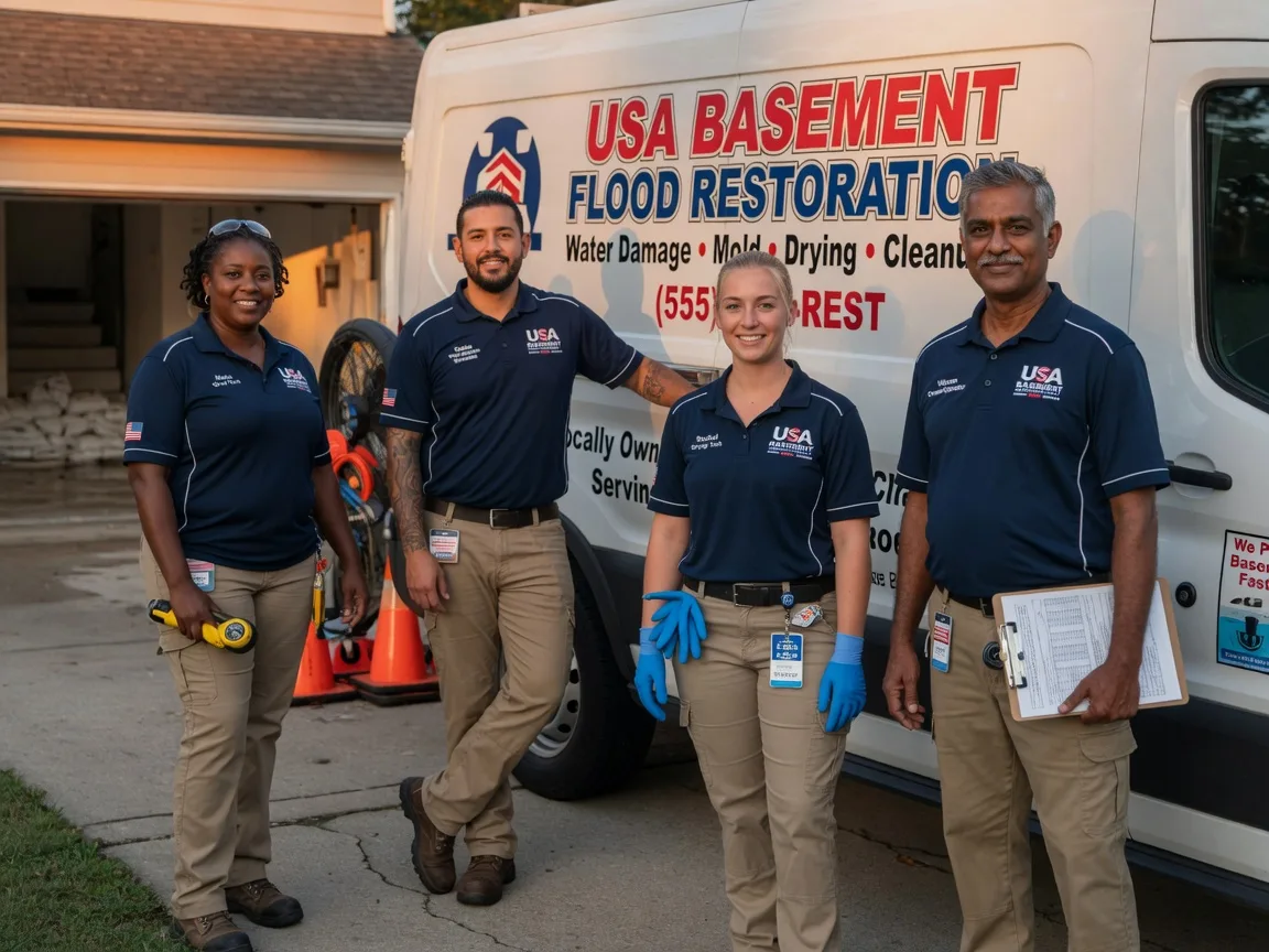Basement Flood Cleanup company in Marks, MS